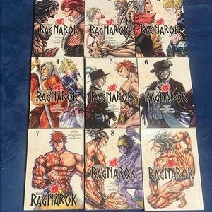 Record of Ragnarok Manga Volumes 1-9